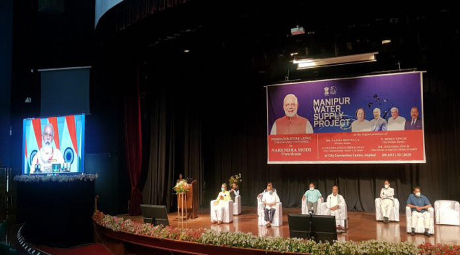 PM Modi launches Manipur Water Supply Project, says ease of living has become a mission