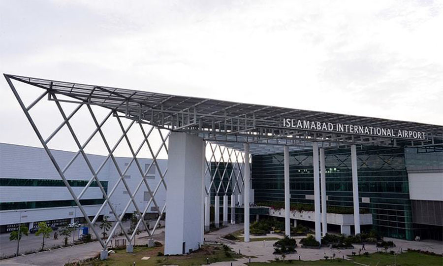 Ceiling of newly-built Islamabad airport collapses due to rain,Probe ordered