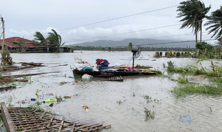 Philippines: Typhoon leaves 13 missing, displaces thousands