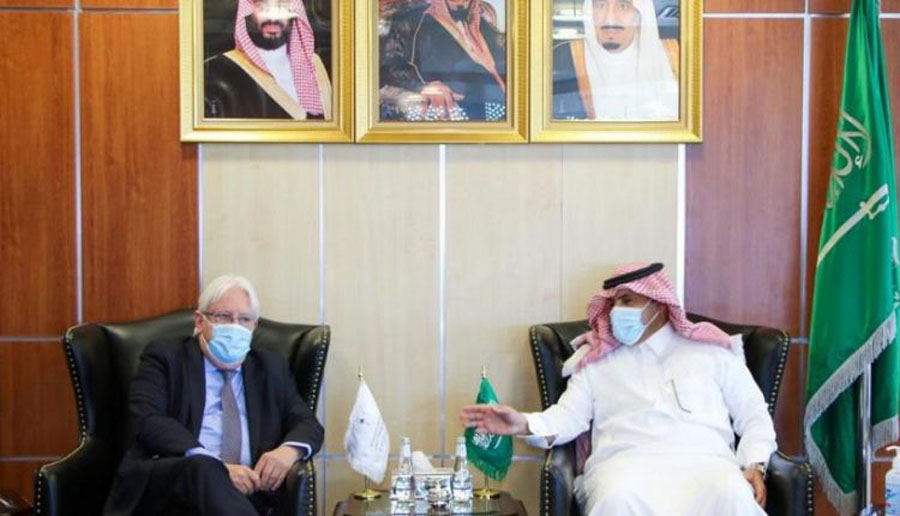 Saudi ambassador meets UN peace envoy over Yemen crisis