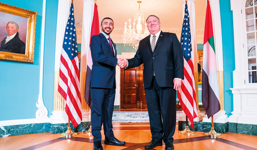 US , UAE launch joint initiative to further bilaterals ties