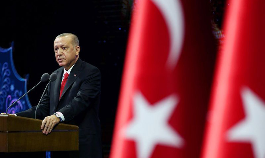 Erdogan urges Turks to boycott French goods