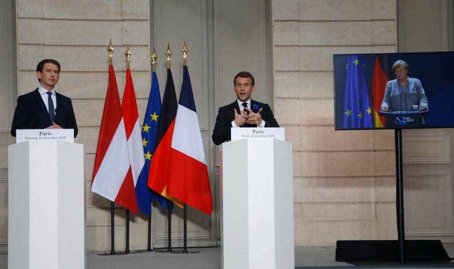 European leaders say collaboration key in anti-terror fight