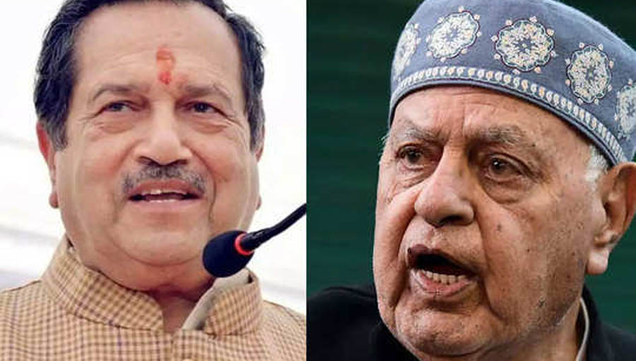 RSS leader advices Farooq Abdullah to leave India and and go to China