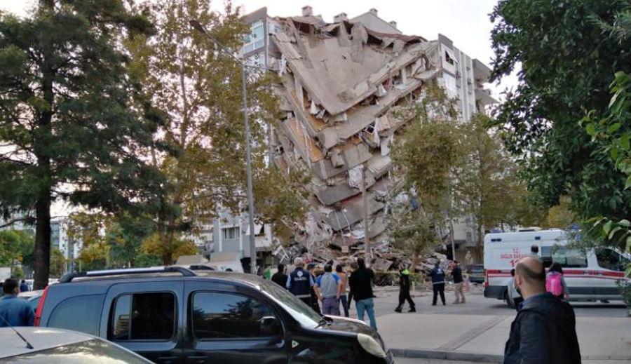Earthquake off Turkey and Greece kills at least 27