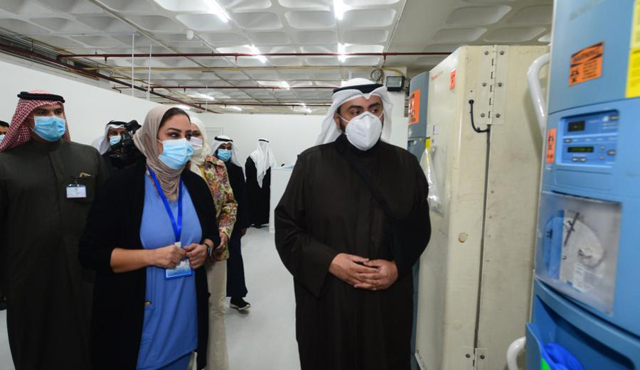 Govt of Kuwait received 1.5 lakh dose of coronavirus vaccine