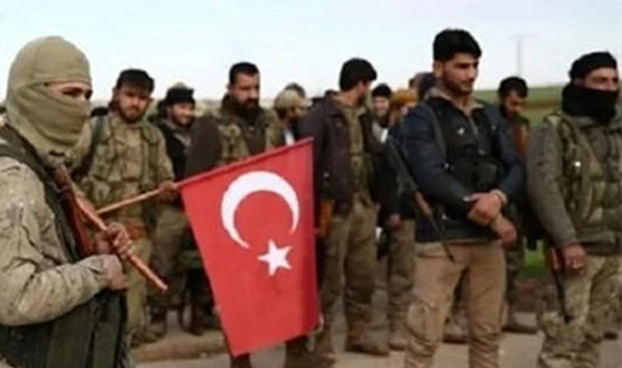 Turkey giving training to 100 Syrian mercenaries for Kashmir