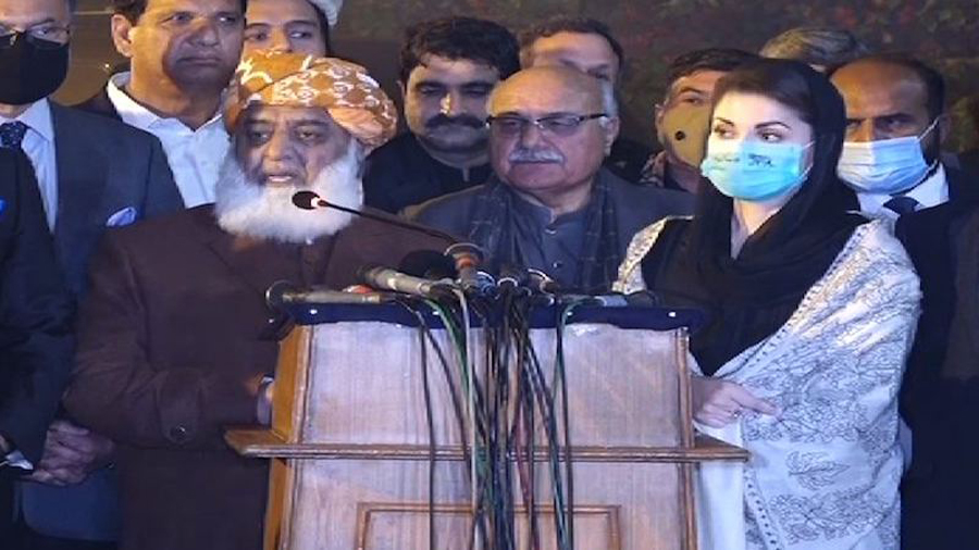 Opposition’s march could either be towards Islamabad or Rawalpindi: Fazl