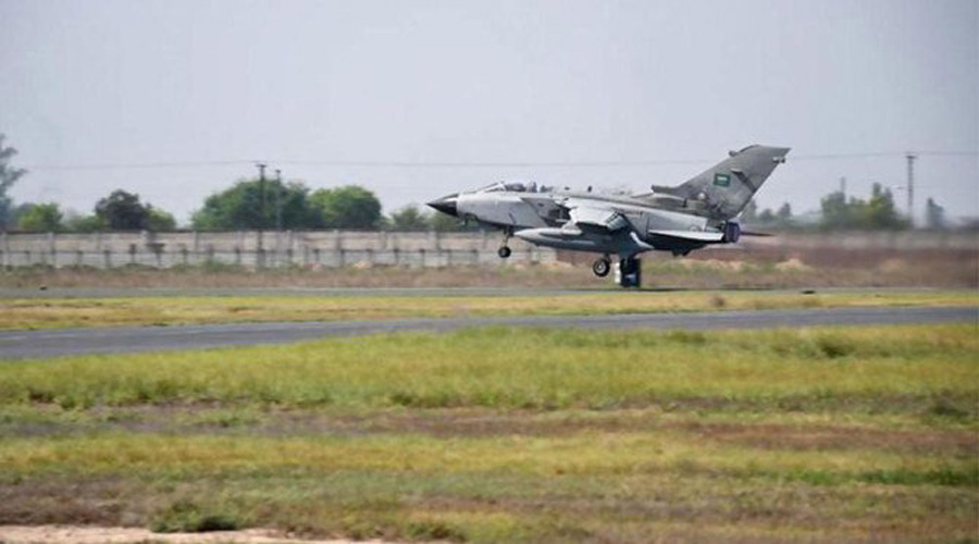 Saudi Air Force begins joint exercise with US and Pakistani forces