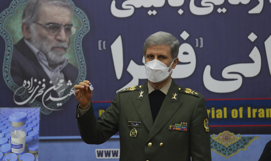 Iran claims to prepare " Fakhra"coronavaccine in the name of murdered nuclear scientist