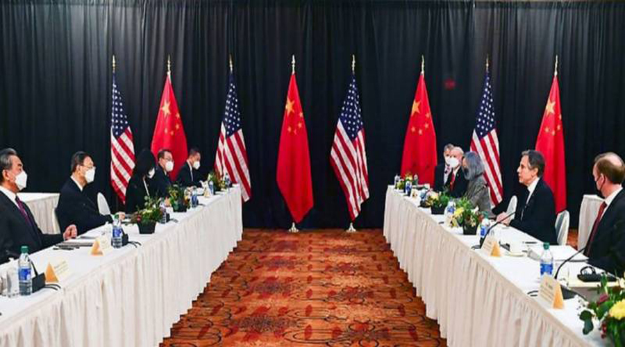 US and China trade angry words at high-level Alaska talks