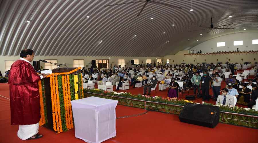 Naidu calls upon youths to nurture passions,competence and open to learn