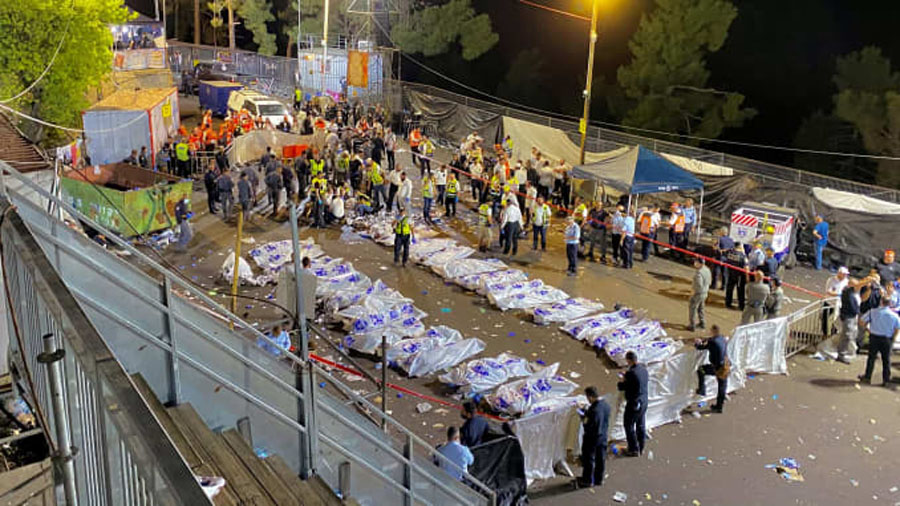 Israel stampede disaster: At least 44 dead at religious gathering