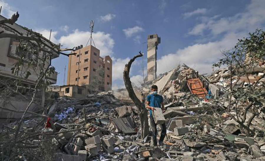 Qatar pledges $500m for Gaza reconstruction |
