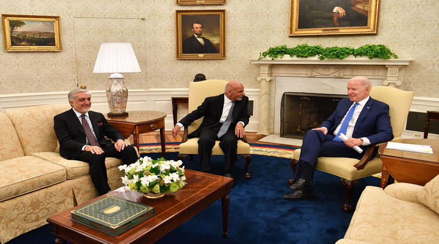 Afghans will have to decide their future themselves after foreign troops withdrawal: says Biden