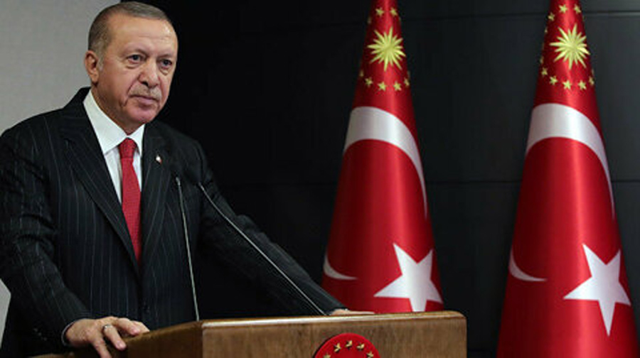 President Recep Tayyip Erdogan hails Turkish army