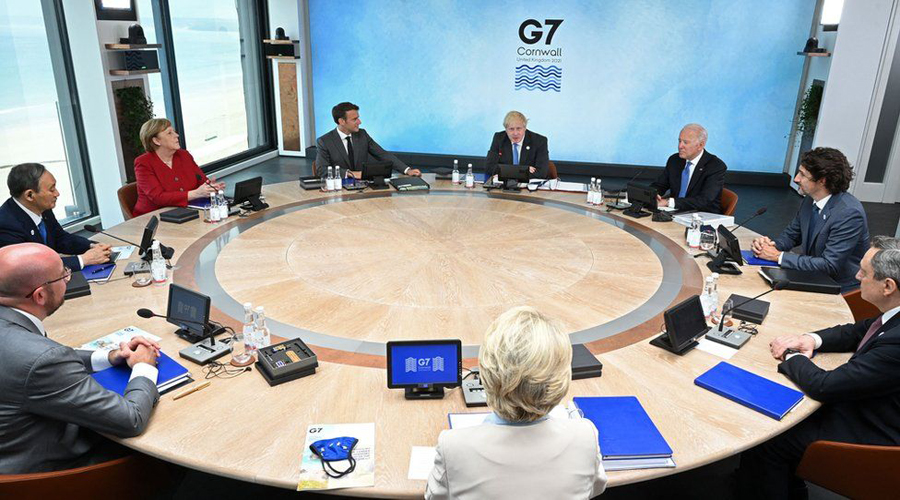 G-7 group afraid of China's military and economic power