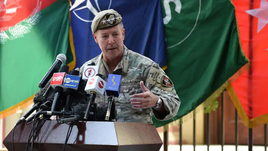 Gen. Austin Scott Miller steps down as top U.S. commander in Afghanistan