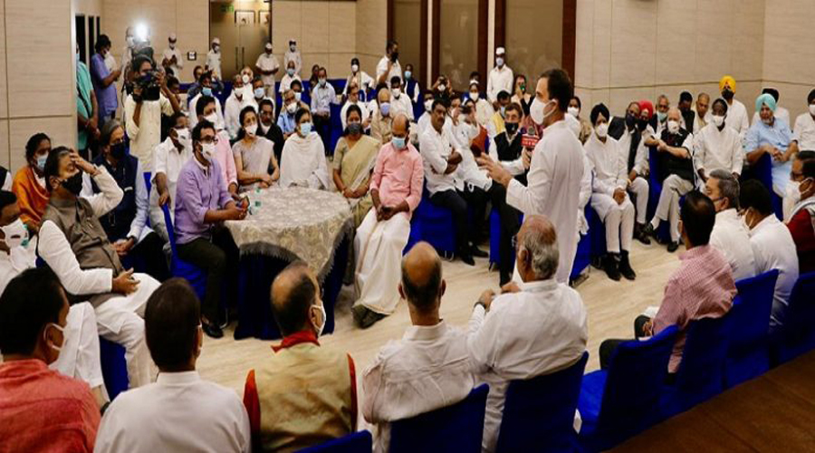 Opposion breakfast meeting: 14 parties attended,AAM party and BSP did not turn up