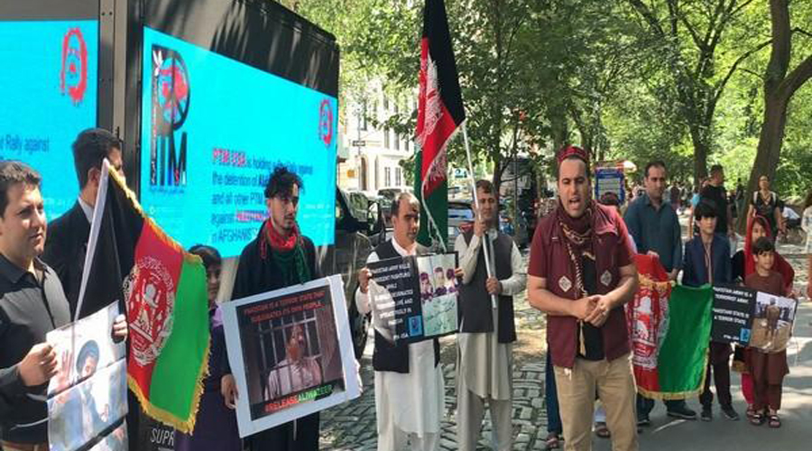 Pashtuns organise rally against Pakistan in New York