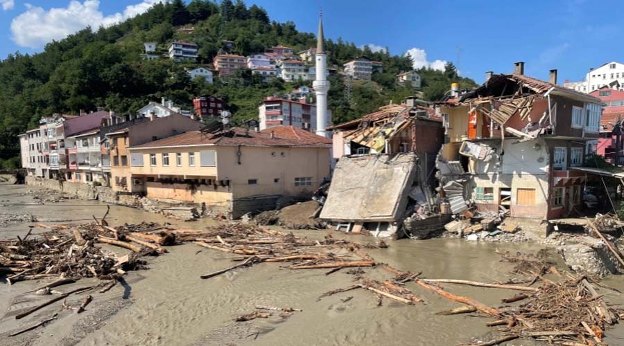Turkey floods: death toll rises to 57 , several still missing