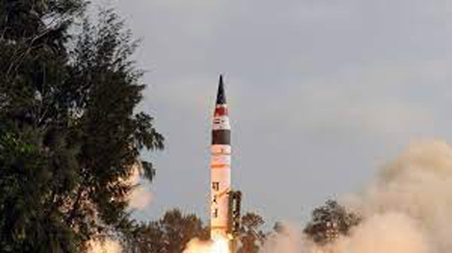 India successfully tests nuclear-capable Agni-5 ballistic missile