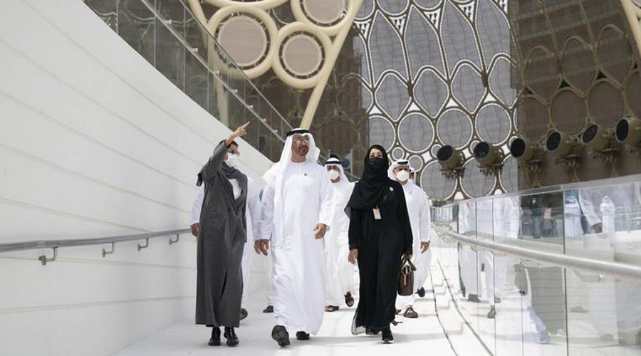 Crown Prince of Abu Dhabi visit Dubai Expo
