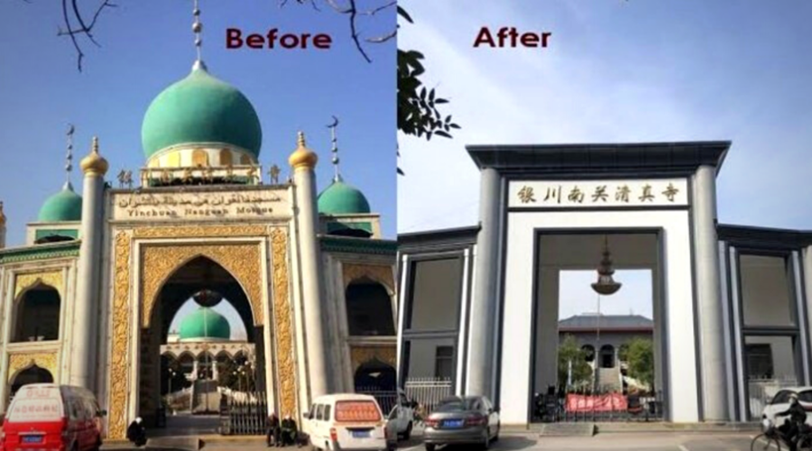 China removes minarets, domes, Islamic symbols from mosques