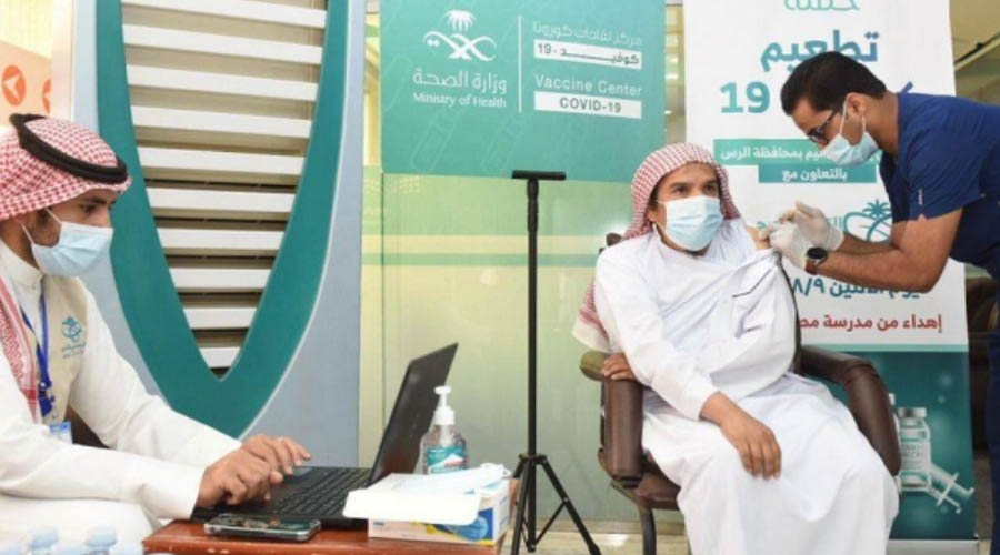 At least 97% Covid -19 patients in Saudi Arabia did not administered vaccine