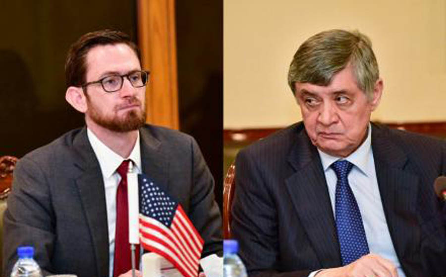 US's West, Russia's Kabulov meet on Afghanistan