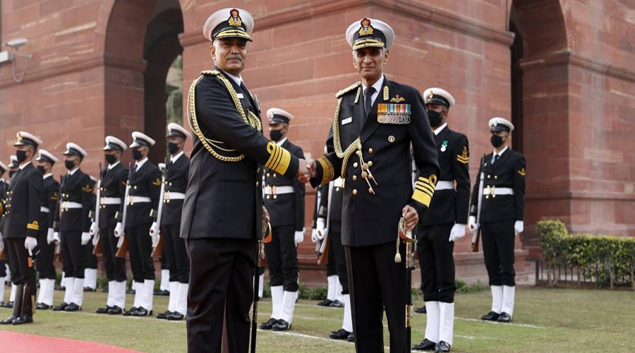 Admiral Hari Kumar takes charge as Chief of Naval Staff