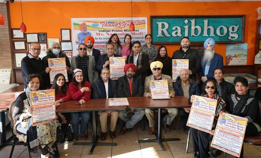 Sikh and Punjabi community in Washington thank PM Modi