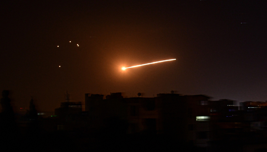 Israel fires missiles on border positions inside Syria