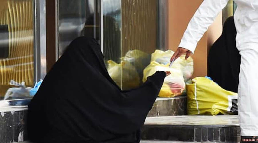 Saudi Arabia:The expatriate beggar woman turned out the owner of one lakh 32 thousand riyals