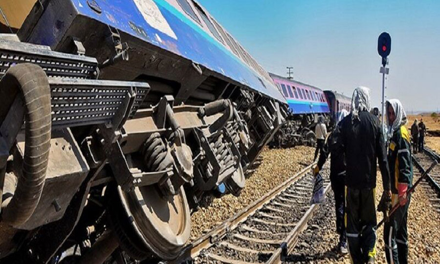 Train derailment leaves 10 people dead in eastern Iran