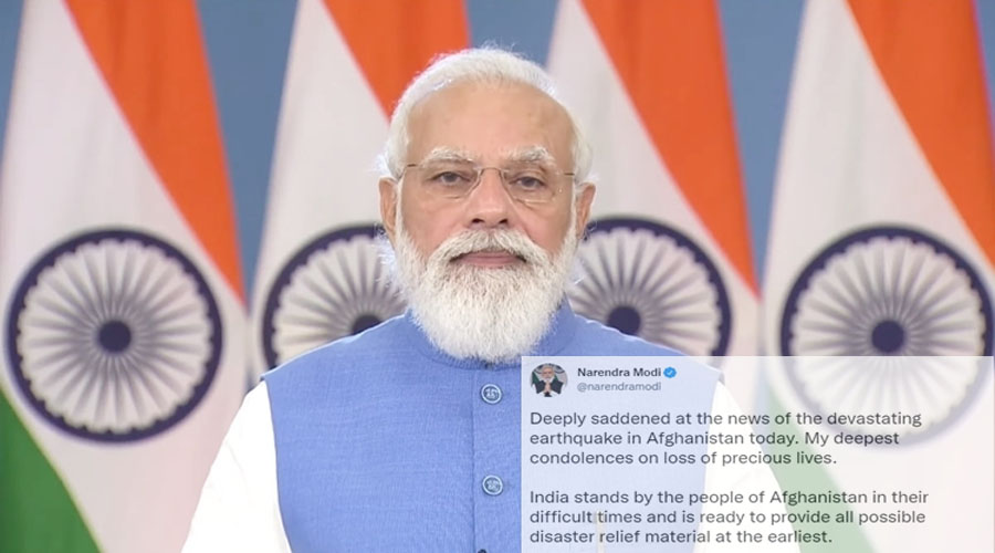 India stands by Afghanistan, says PM Modi