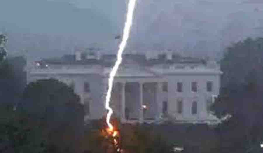 Lightning strikes near White House, killing 3 people