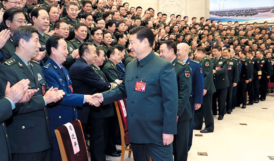 Xi wants Chinese army to focus on military might