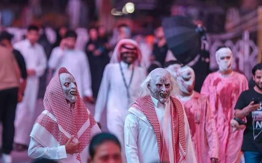 Saudi Arabia celebrates Halloween first time