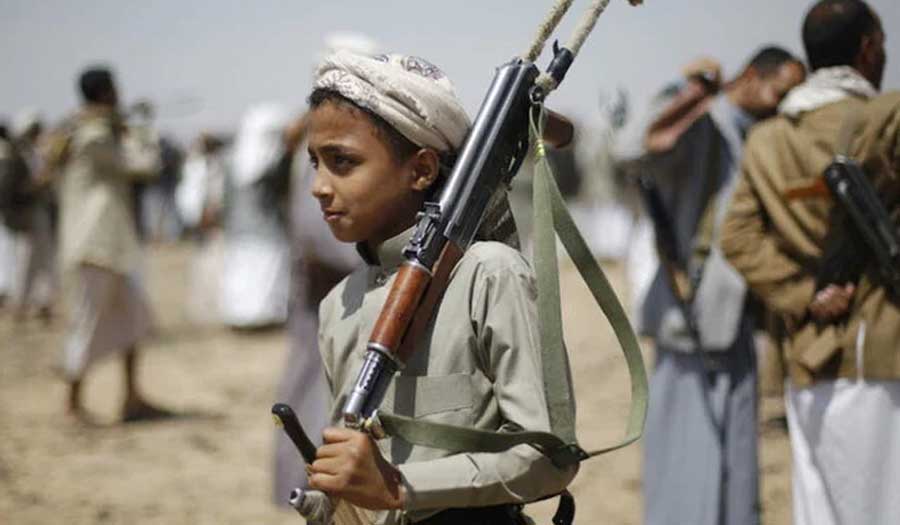 Houthi Militia kidnapp Yemeni children and use them in ongoing war