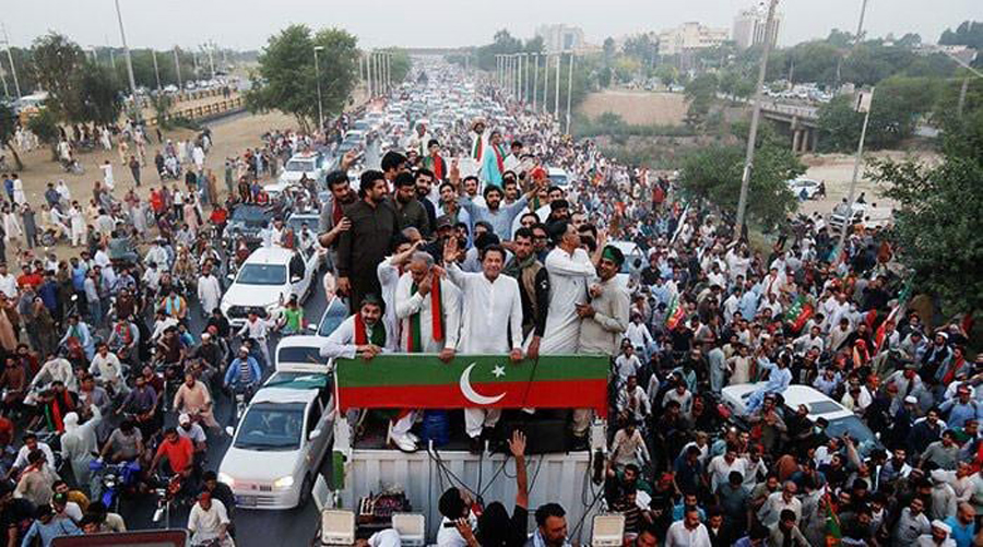 PTI's long march aims at stopping next Pak army chief's appointment ,says Maryam Nawaz