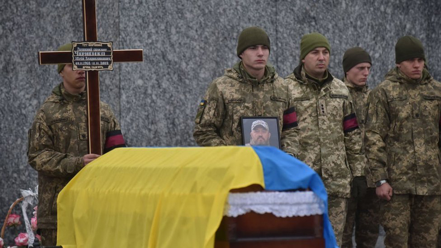 Up to 13000 Ukrainian soldiers killed since Russian invasion