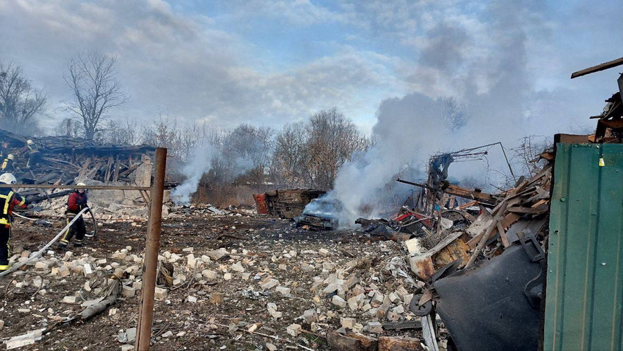 'Senseless barbarism': Russian missiles target Ukraine's cities