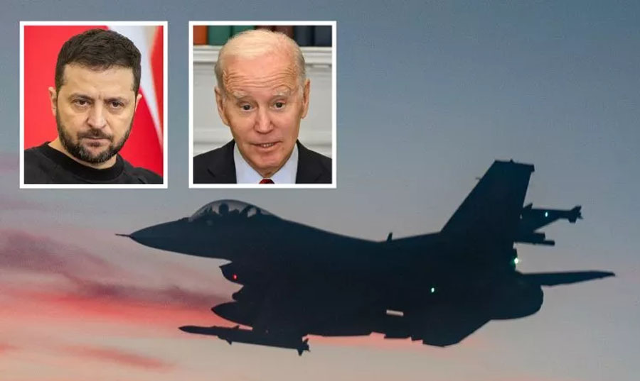 US will not provide F-16 fighter jets to Ukraine, says Biden