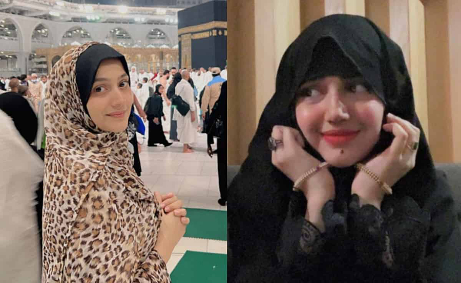 Two Pakistani actresses left showbiz to follow the Islamic path