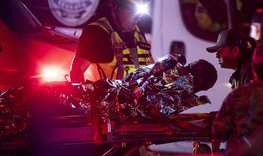 Fire during protest at migrant center kills 38 in Mexico, officials say