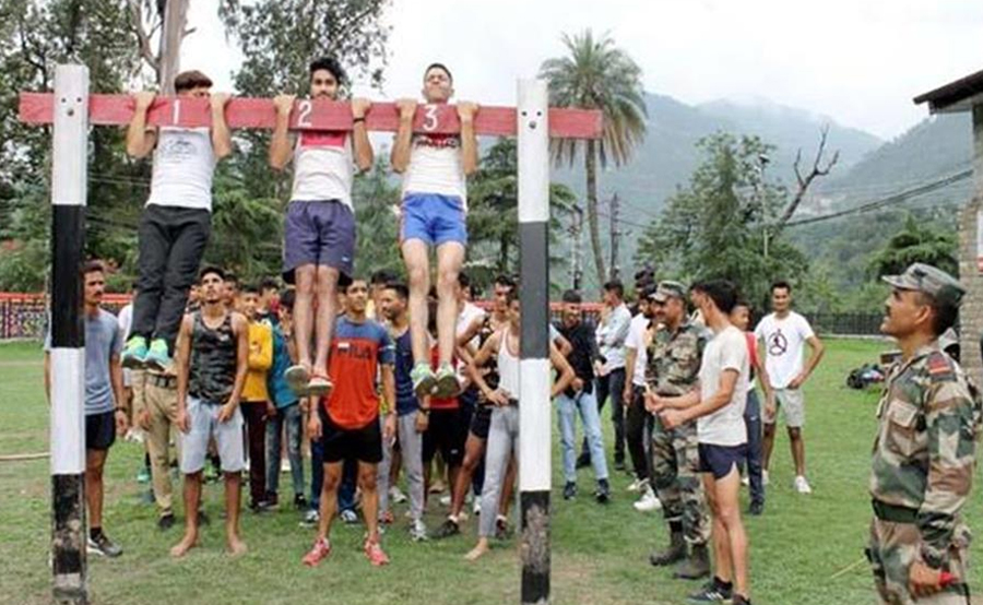 Indian Army organises Agniveer recruitment drive for youth in Kashmir