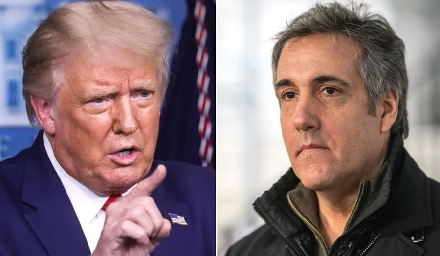 Donald Trump Files $500 Million Lawsuit against Former Lawyer Michael Cohen