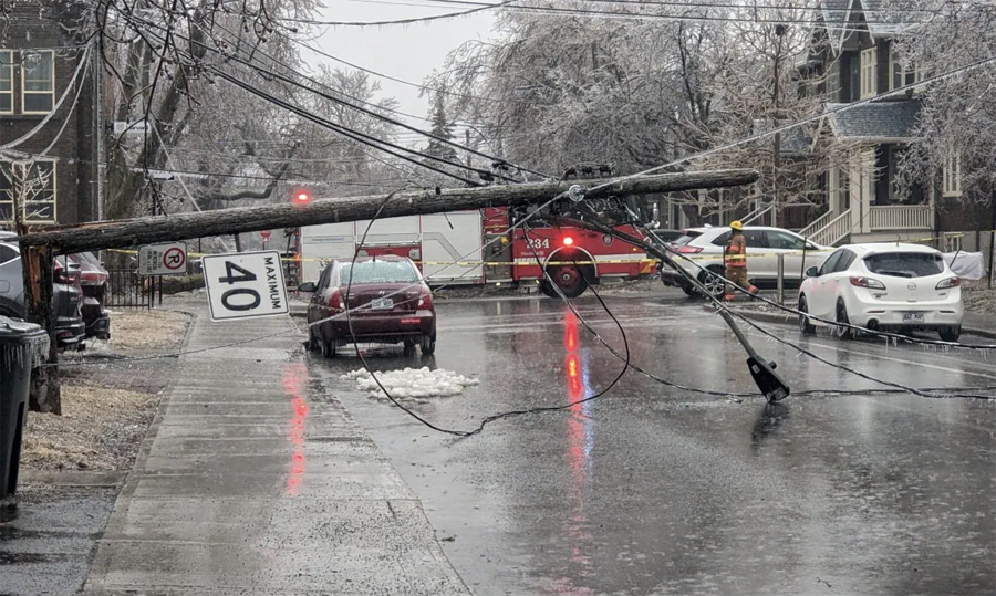 Ice Storm Leaves Over A Million Without Electricity In Canada