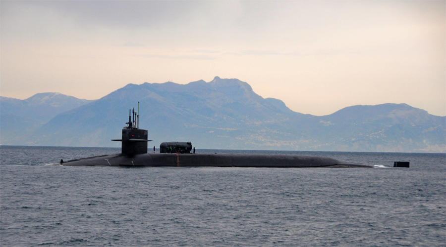 U.S. deploys nuclear submarine in Mideast amid Iran tension